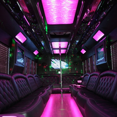 Saint Charles IL Limo Bus